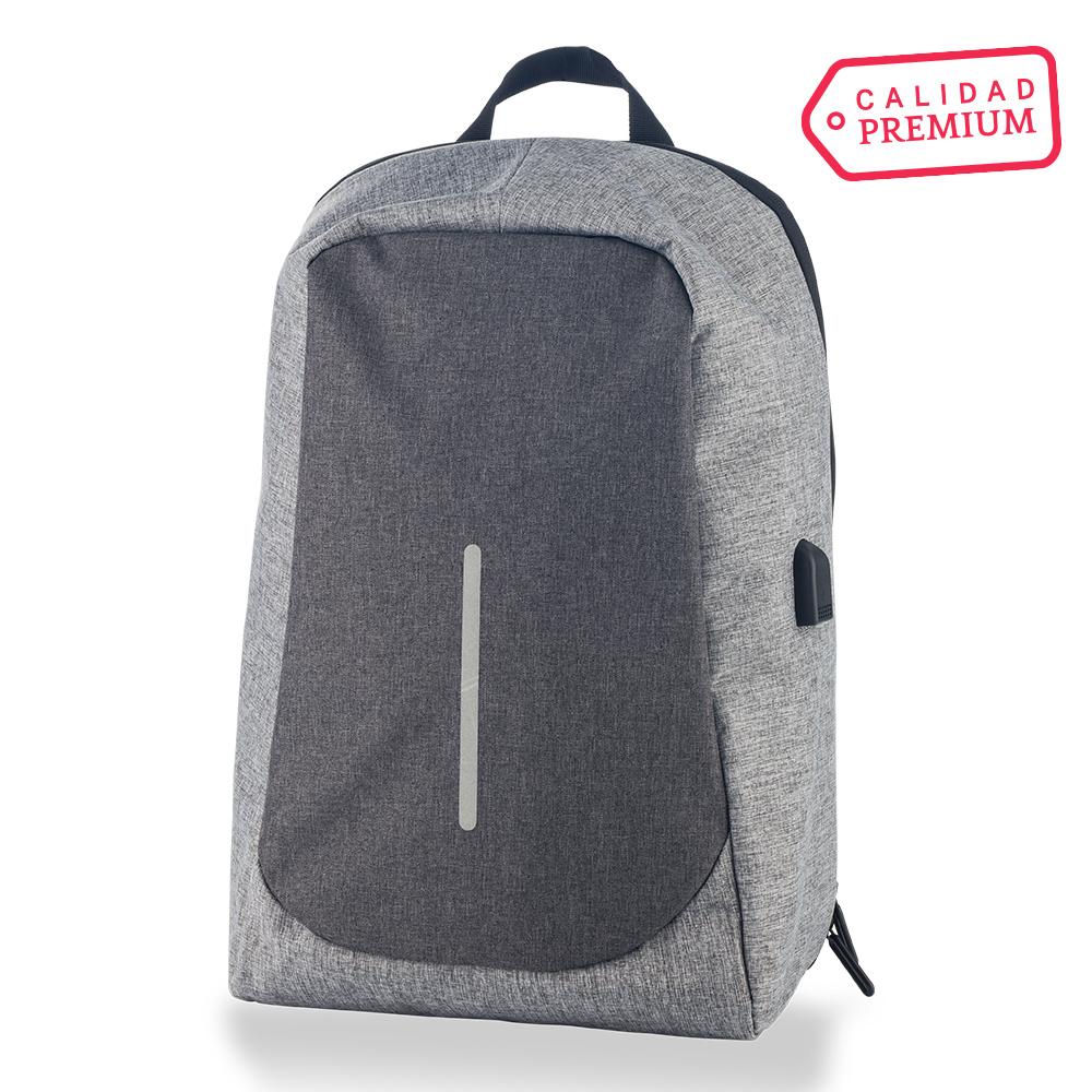Morral backpack antirrobo security Gris miniatura 4