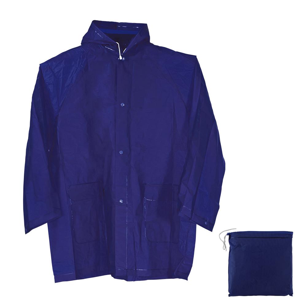 Abrigo impermeable Blanco Transparente miniatura 3