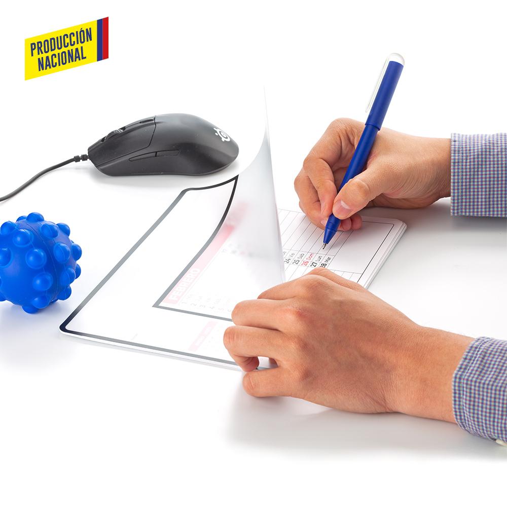 Mouse pad calendar - produccion nacional produccion nacional Borde Azul miniatura 6