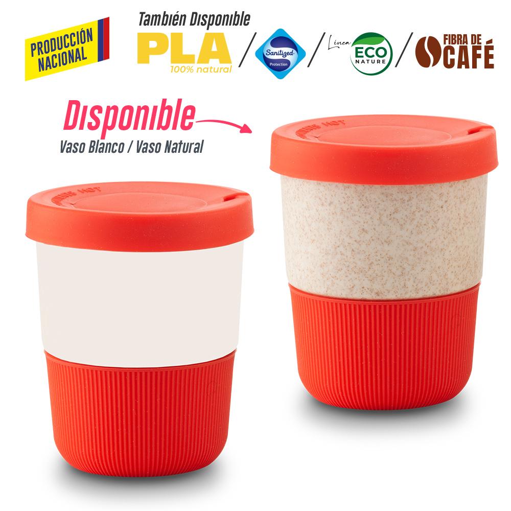 Mug plastico morgan 300ml - produccion nacional produccion nacional .Vaso Blanco prod nacional miniatura 7