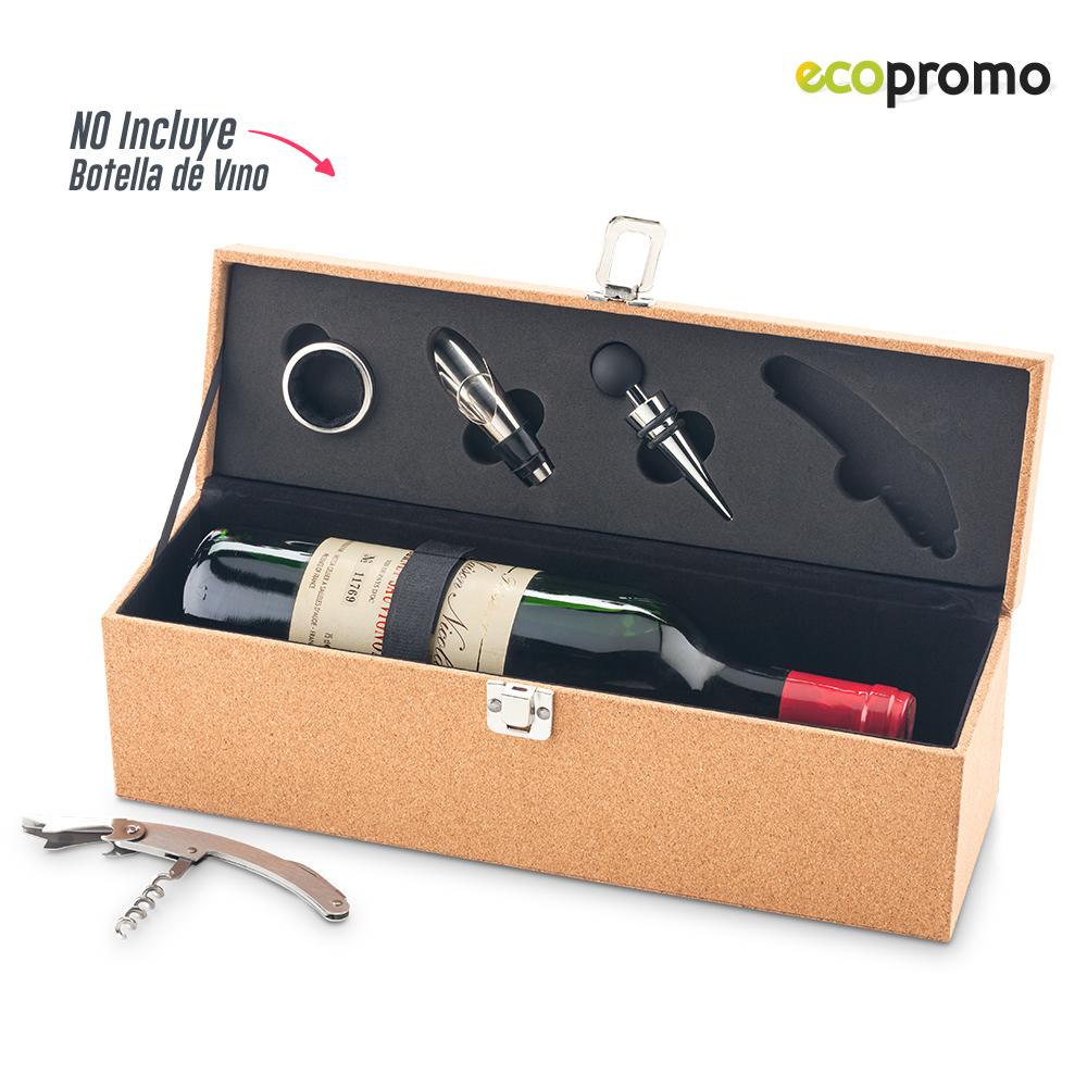 Set de bar y portavino cork Corcho miniatura 3