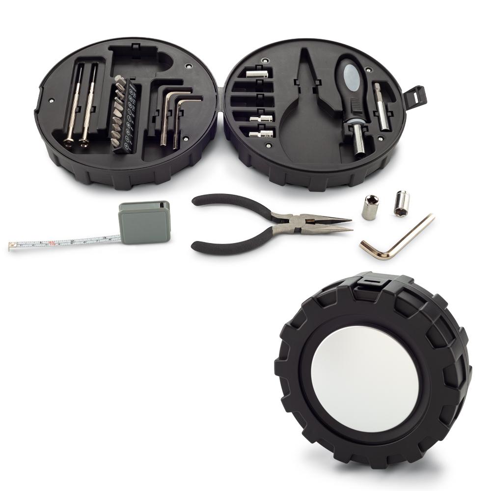 Set de herramientas big tire Negro front
