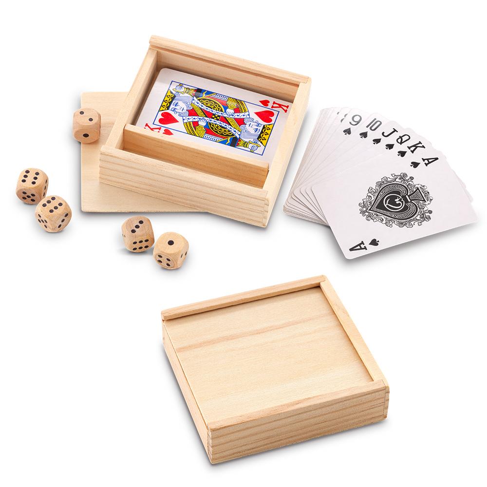 Set de juegos pelkat Madera front