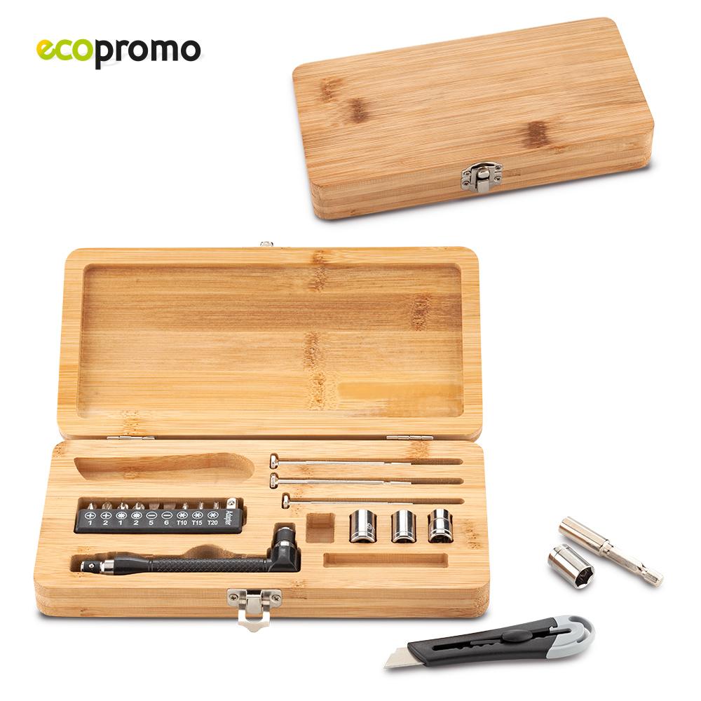 Herramientero bamboo box Bambu front