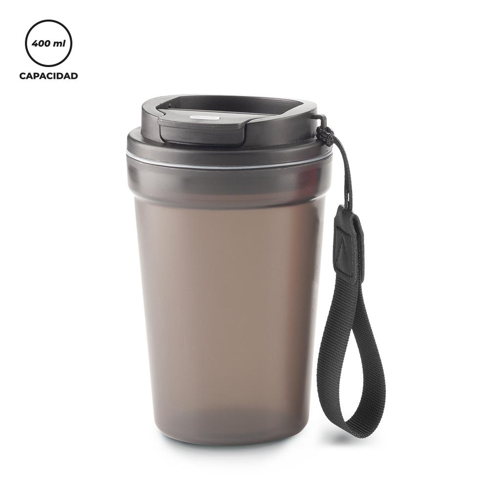 Mug plástico voltra 400 ml Azul miniatura 4