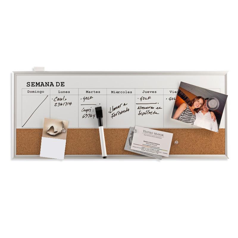 Tablero week Blanco front