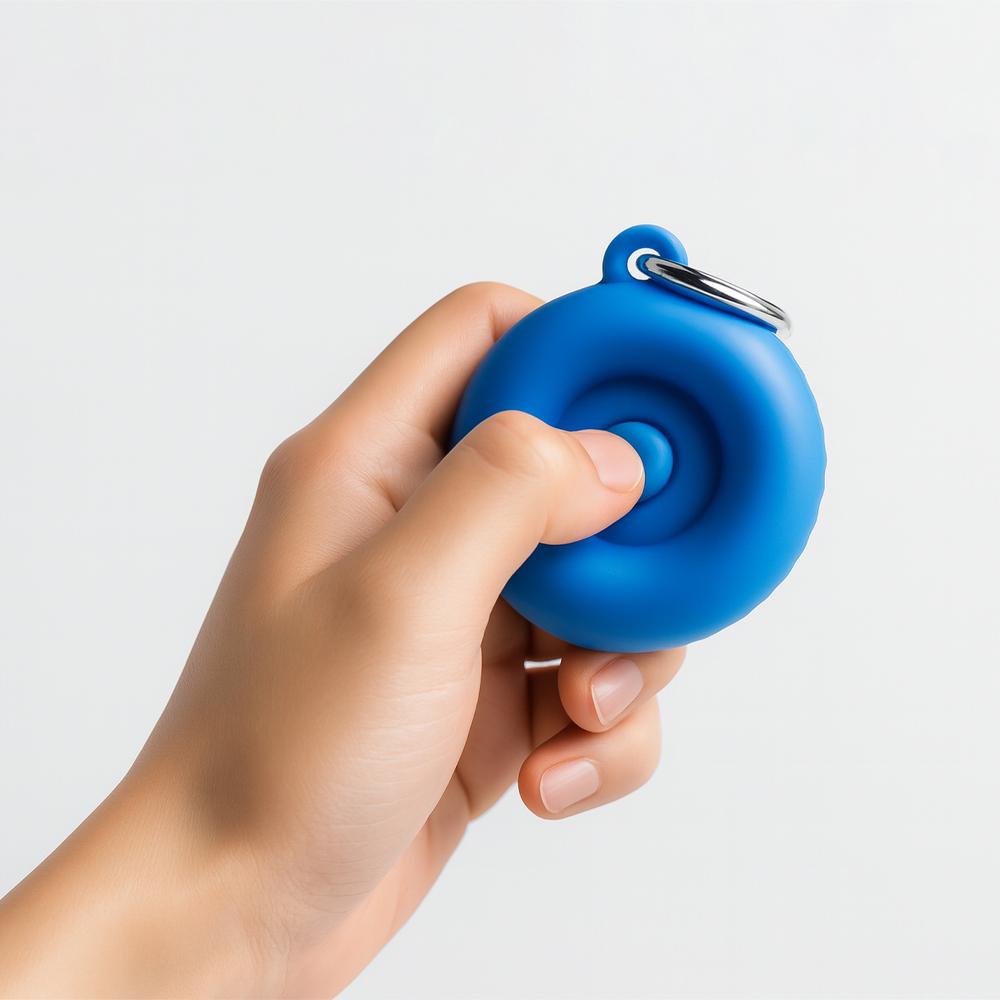 Llavero pop it bolt Azul miniatura 8