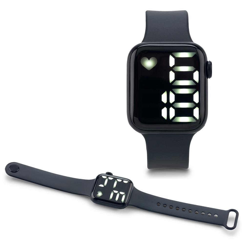 Reloj digital bowen - oferta oferta Negro front