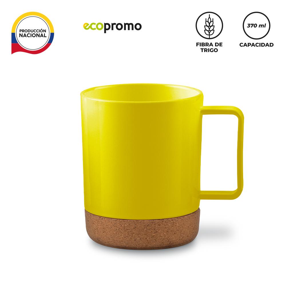 Mug plastico atom 370 ml produccion nacional Verde miniatura 6
