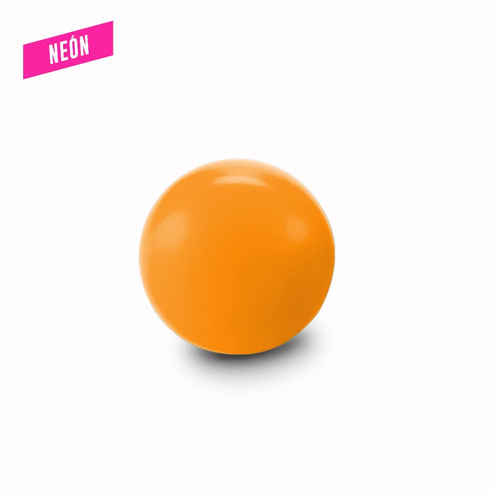 Bola antiestrés neón 6,7cm Azul Neon miniatura 4