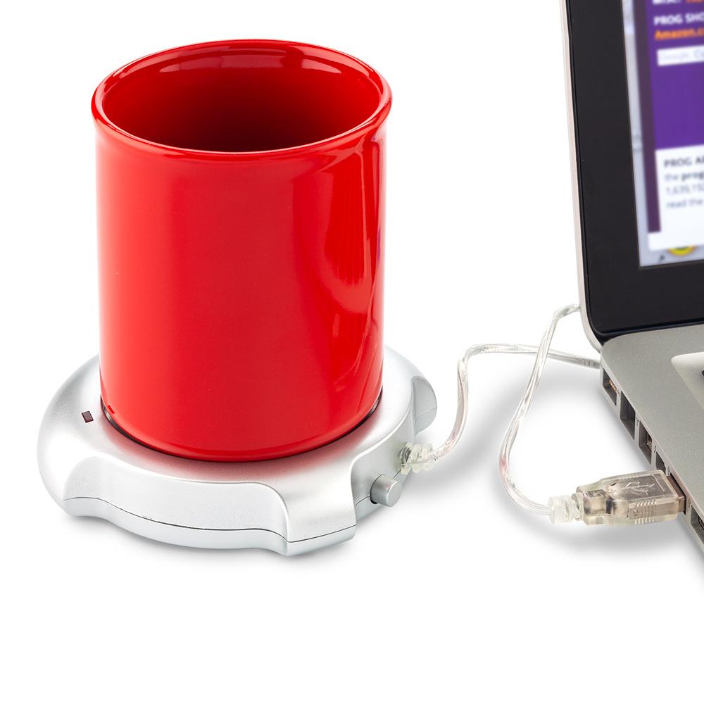 Calentador de mugs usb Silver miniatura 4