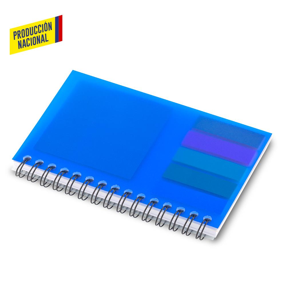 Mini libreta memphis - produccion nacional produccion nacional Azul miniatura 3