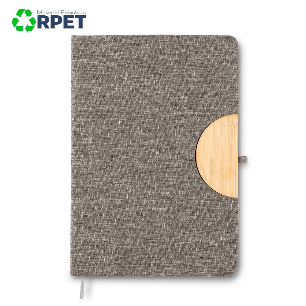 Libreta atlas rpet Gris miniatura 3