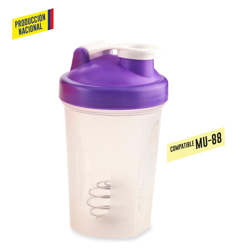 Mug plastico shaker 14 oz - produccion nacional produccion nacional Azul miniatura 5