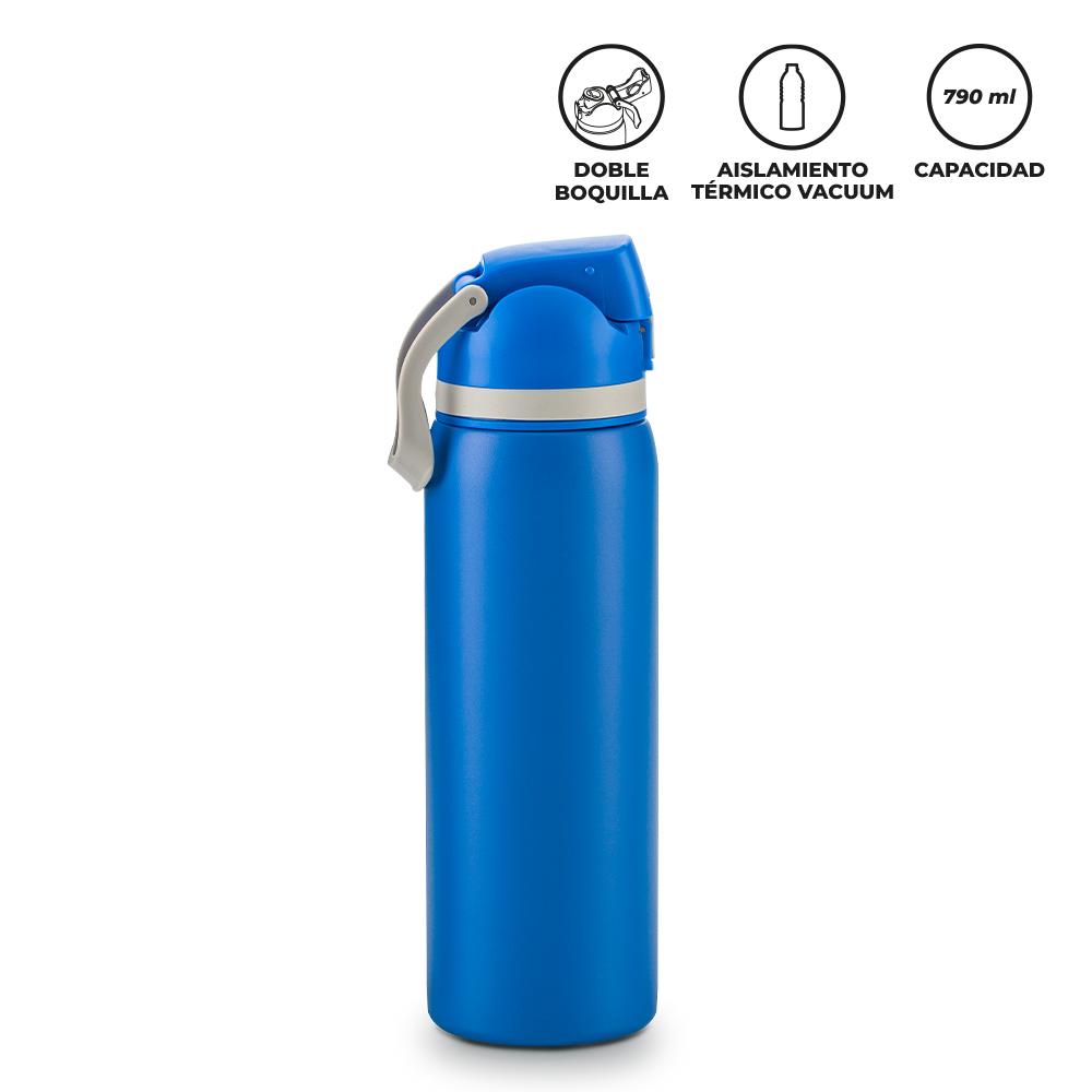 Botilito metalico gulpy 790 ml Negro front