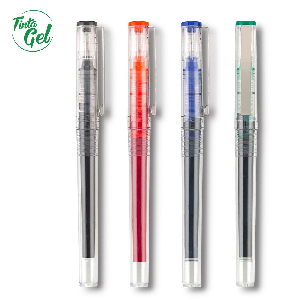 Boligrafo rapid gel Azul front