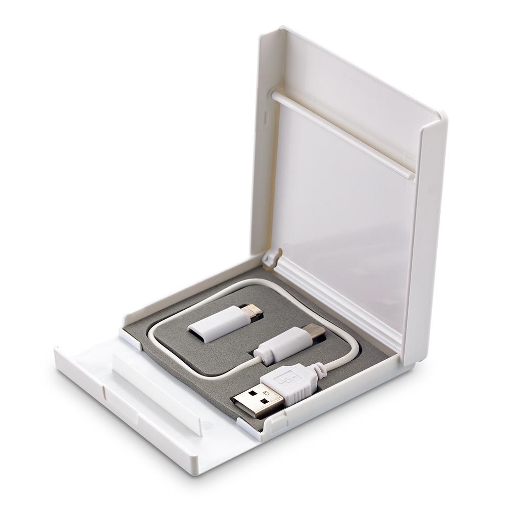 Set de cables de carga tyson Blanco miniatura 3