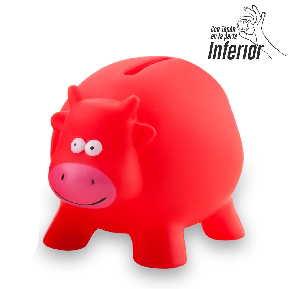 Alcancia cow oferta oferta Rosado miniatura 6