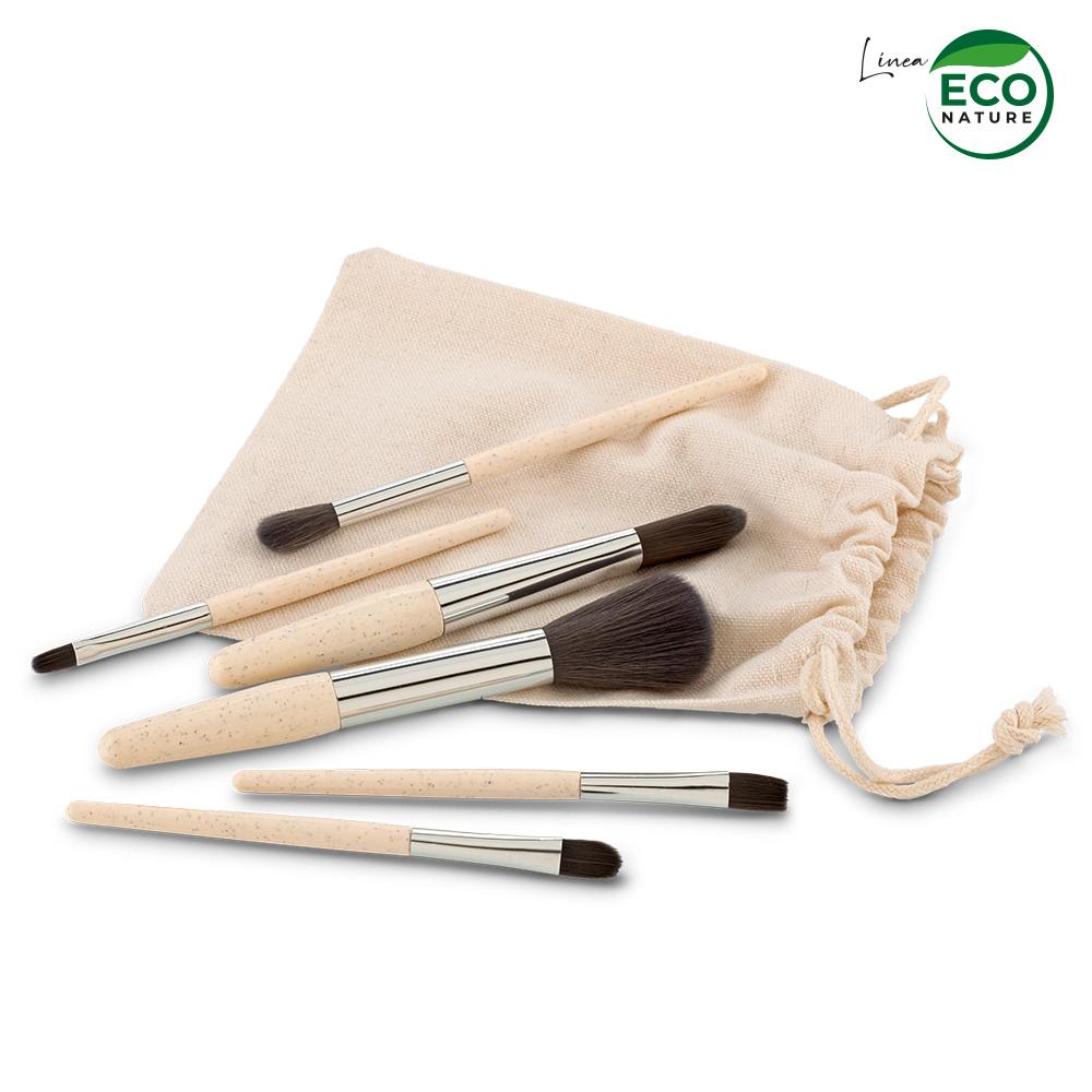 Set de brochas cayden Natural miniatura 3