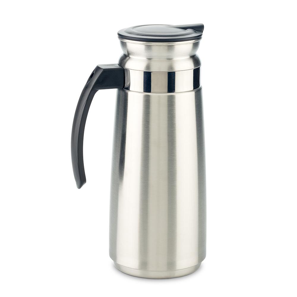 Jarra cafetera en acero inoxidable coffee 1 3l - oferta oferta Silver-Negro miniatura 2