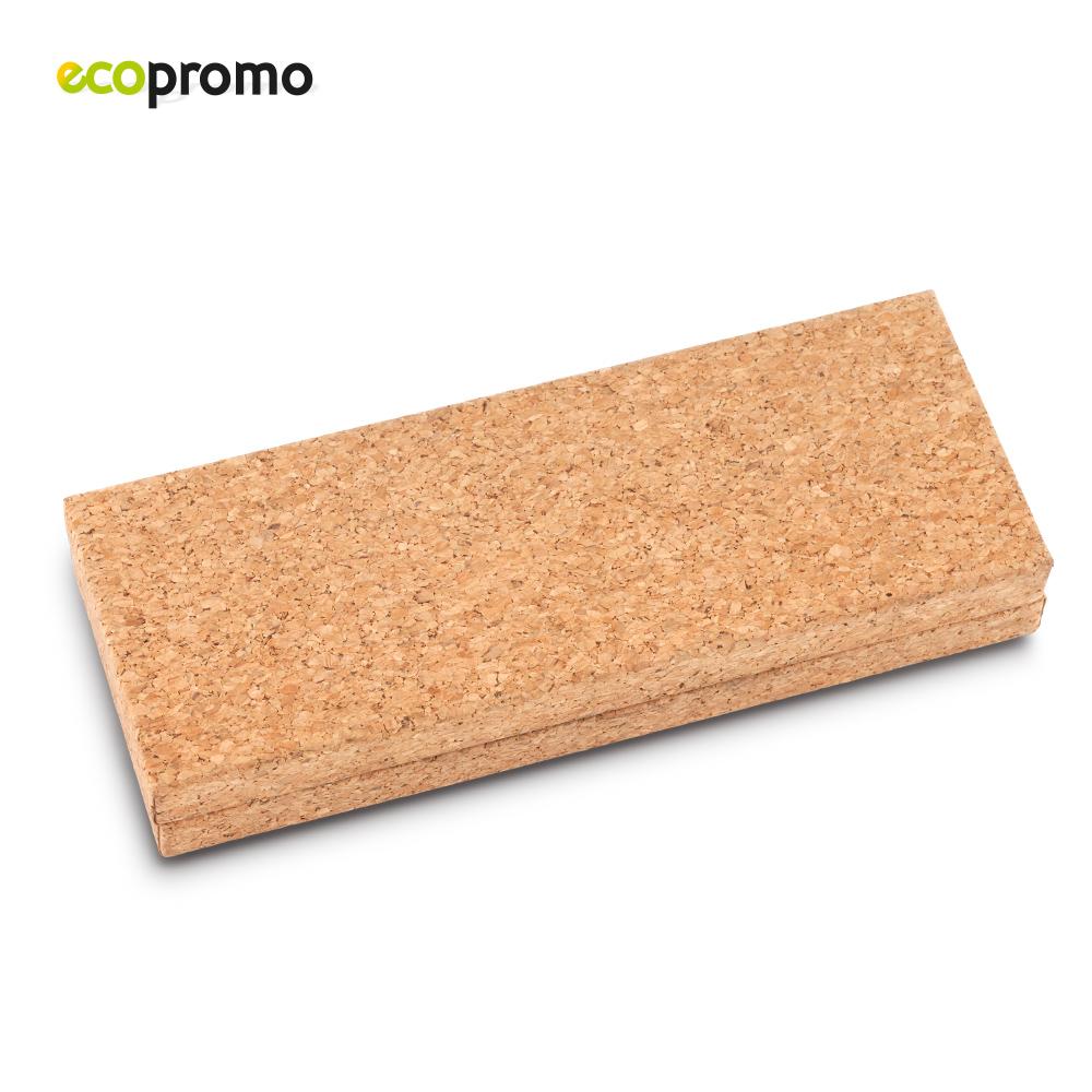 Set de boligrafos cork Corcho-silver miniatura 4
