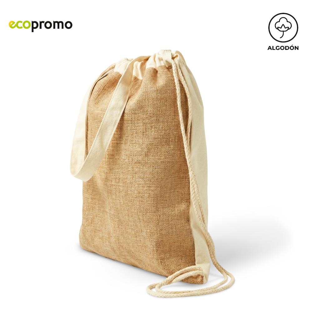 Bolsa en algodón y yute nativ 300gr nuevo Natural miniatura 4