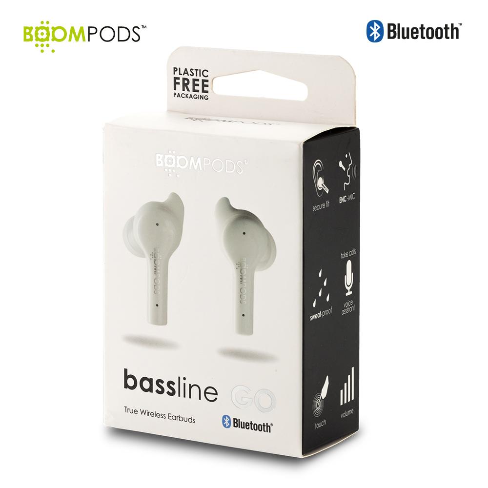 Audifonos bluetooth bassline go boompods Negro miniatura 5