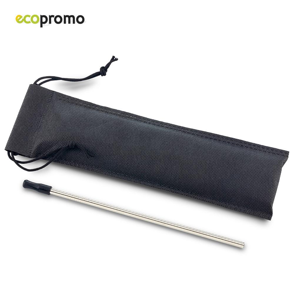 Pitillo reutilizable metalico Negro miniatura 5