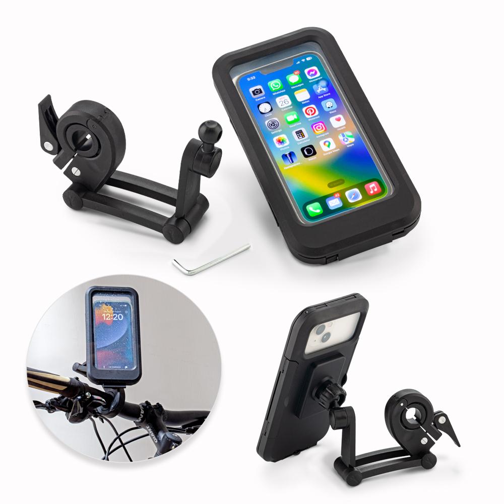 Estuche para móviles flex waterproof Negro front
