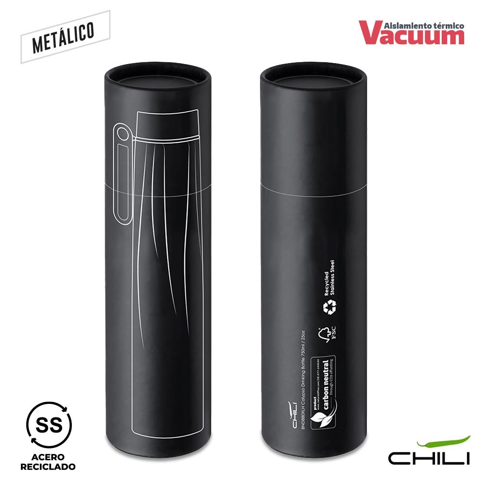 Termo metalico calypso chili 750ml Gris Oscuro miniatura 5