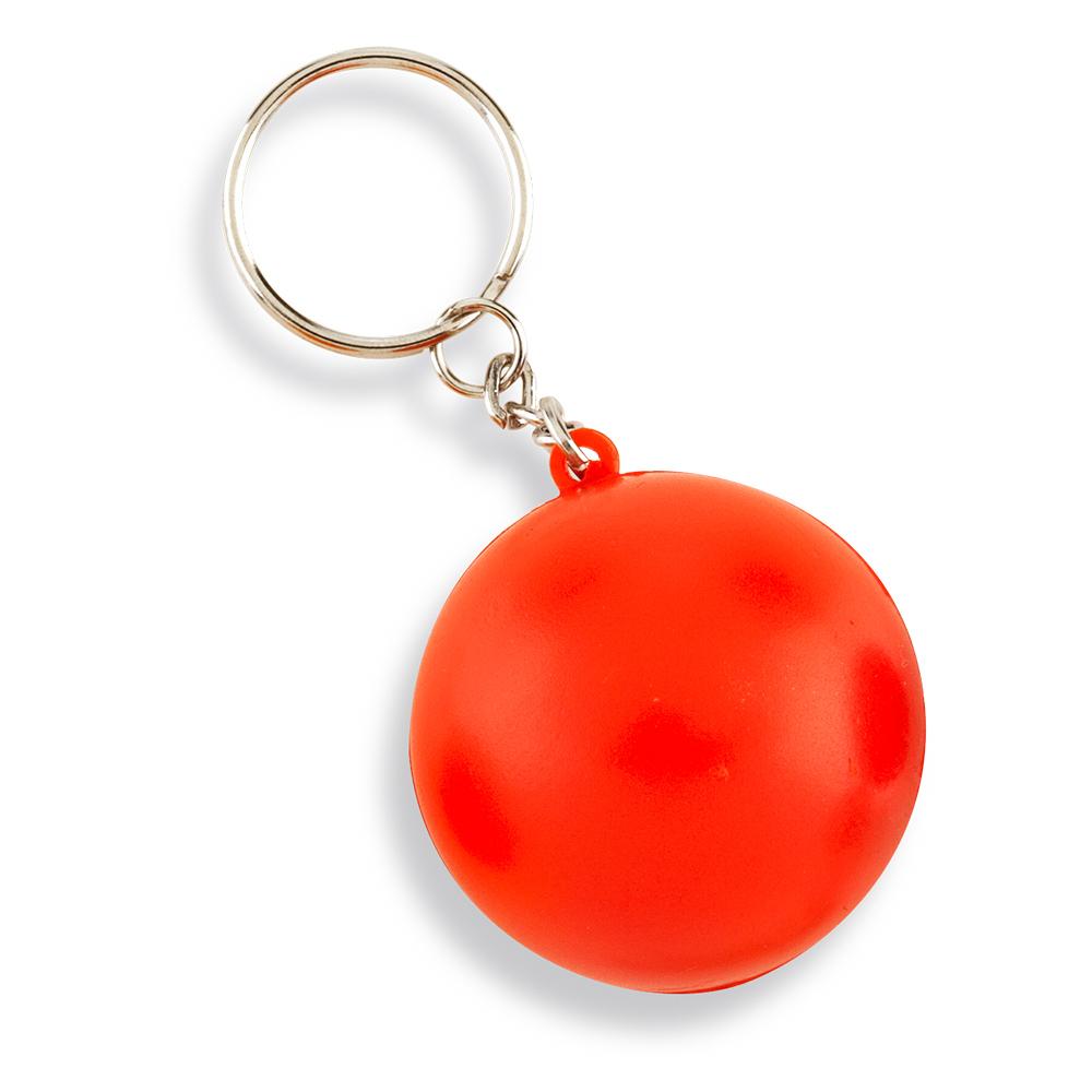 Llavero antiestres ball Rojo miniatura 7