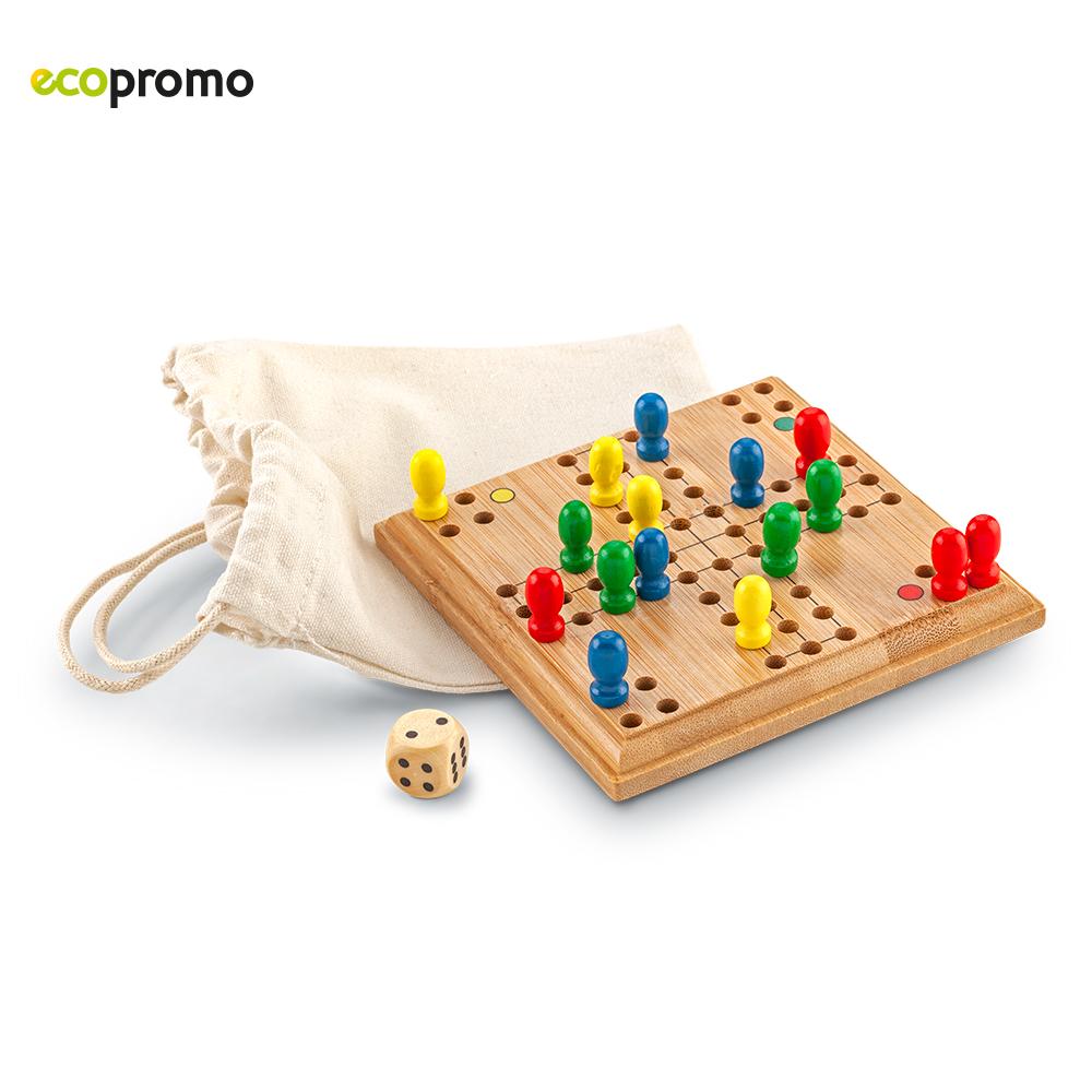 Juego parchis Natural miniatura 3