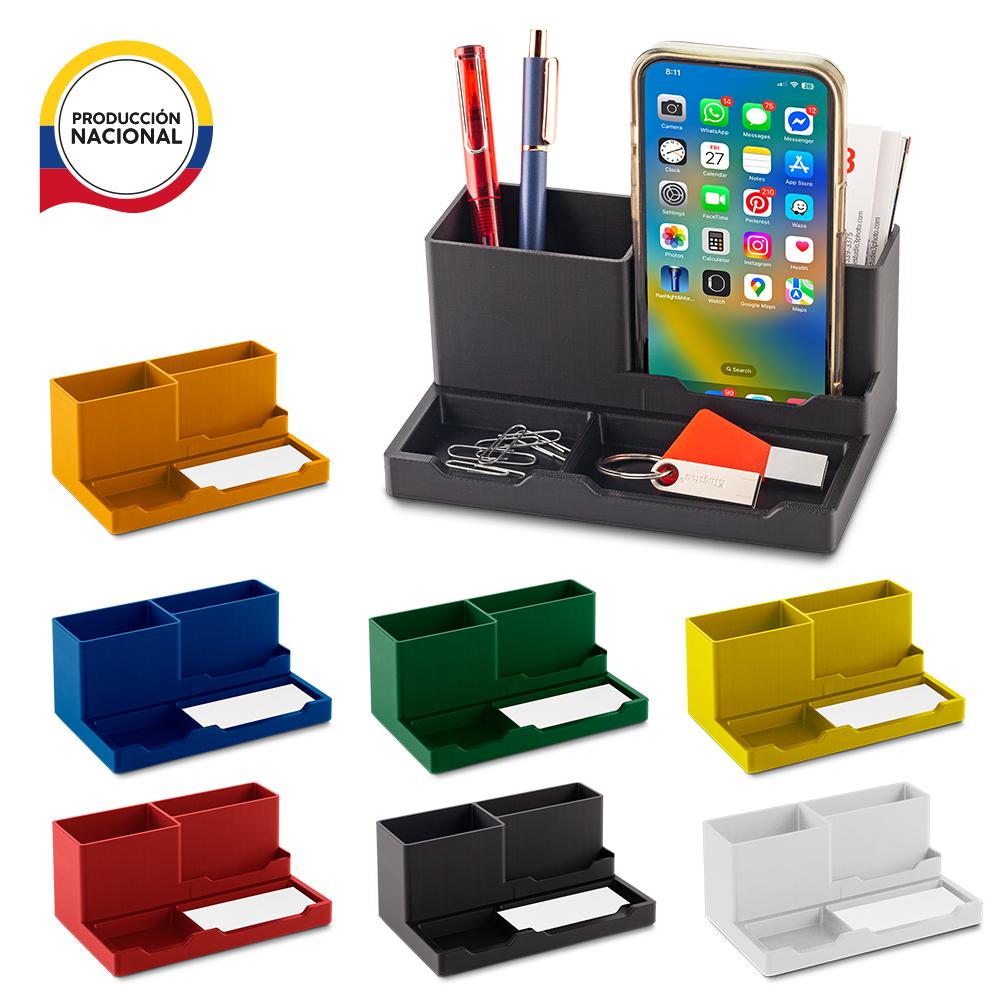 Organizador de escritorio crunch - producción nacional produccion nacional Negro front