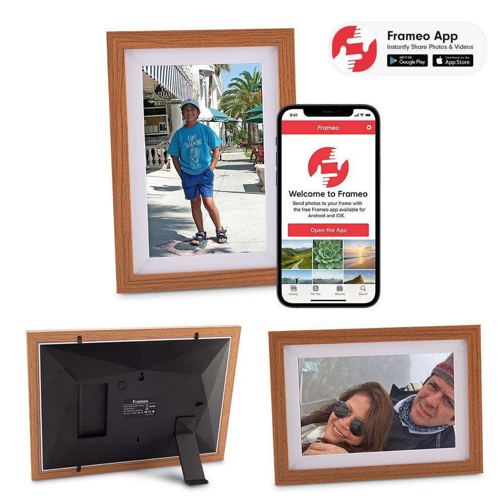 Portarretrato digital frame Natural front