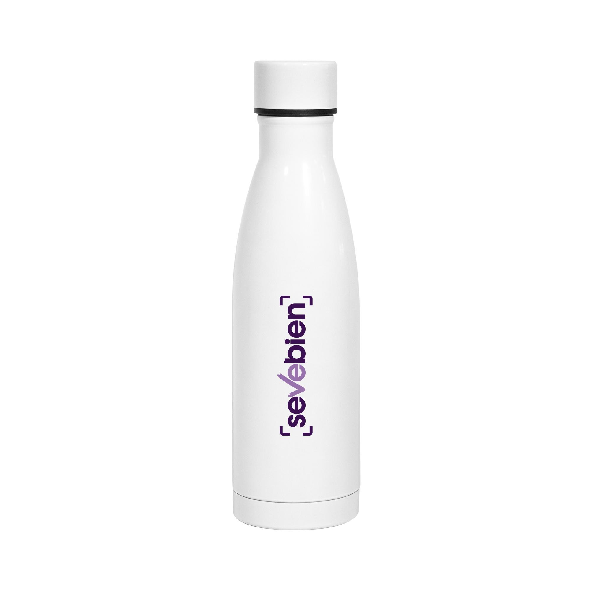 Botella vacuum isla Blanco front