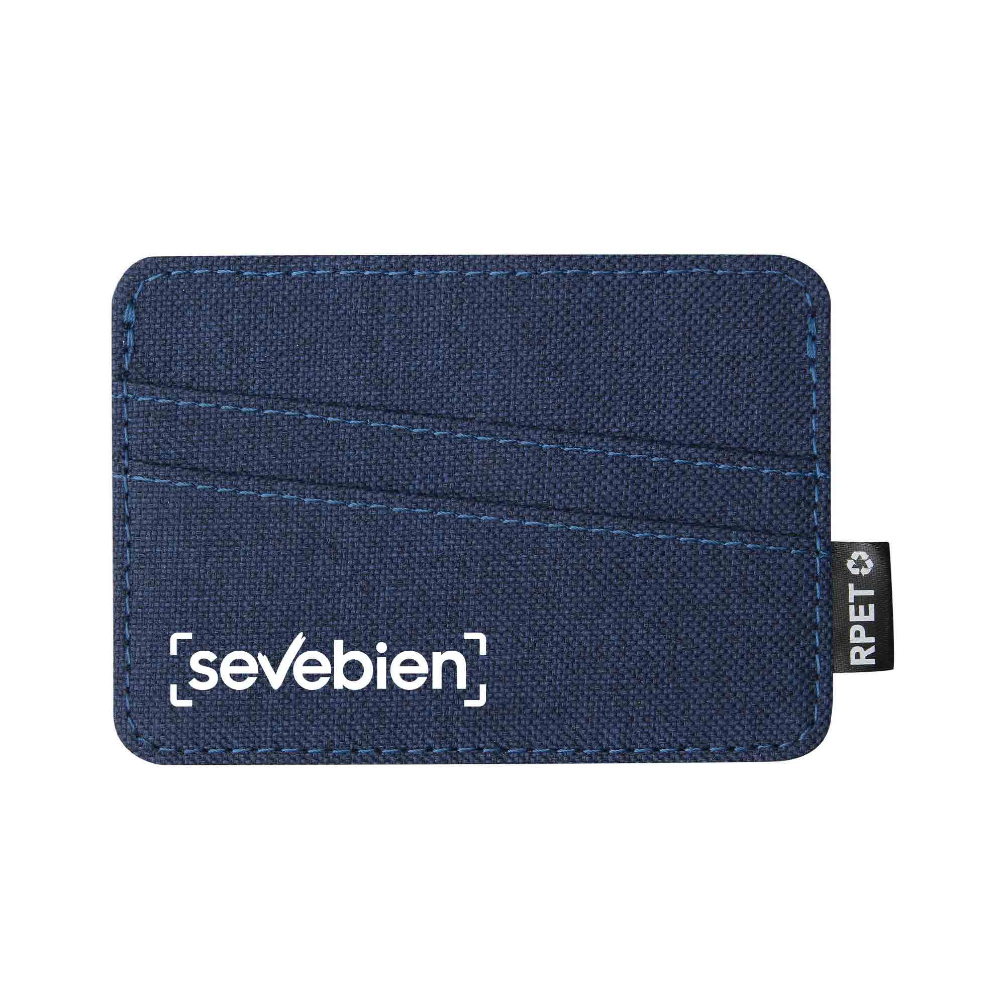 Tarjetero blocard Azul front