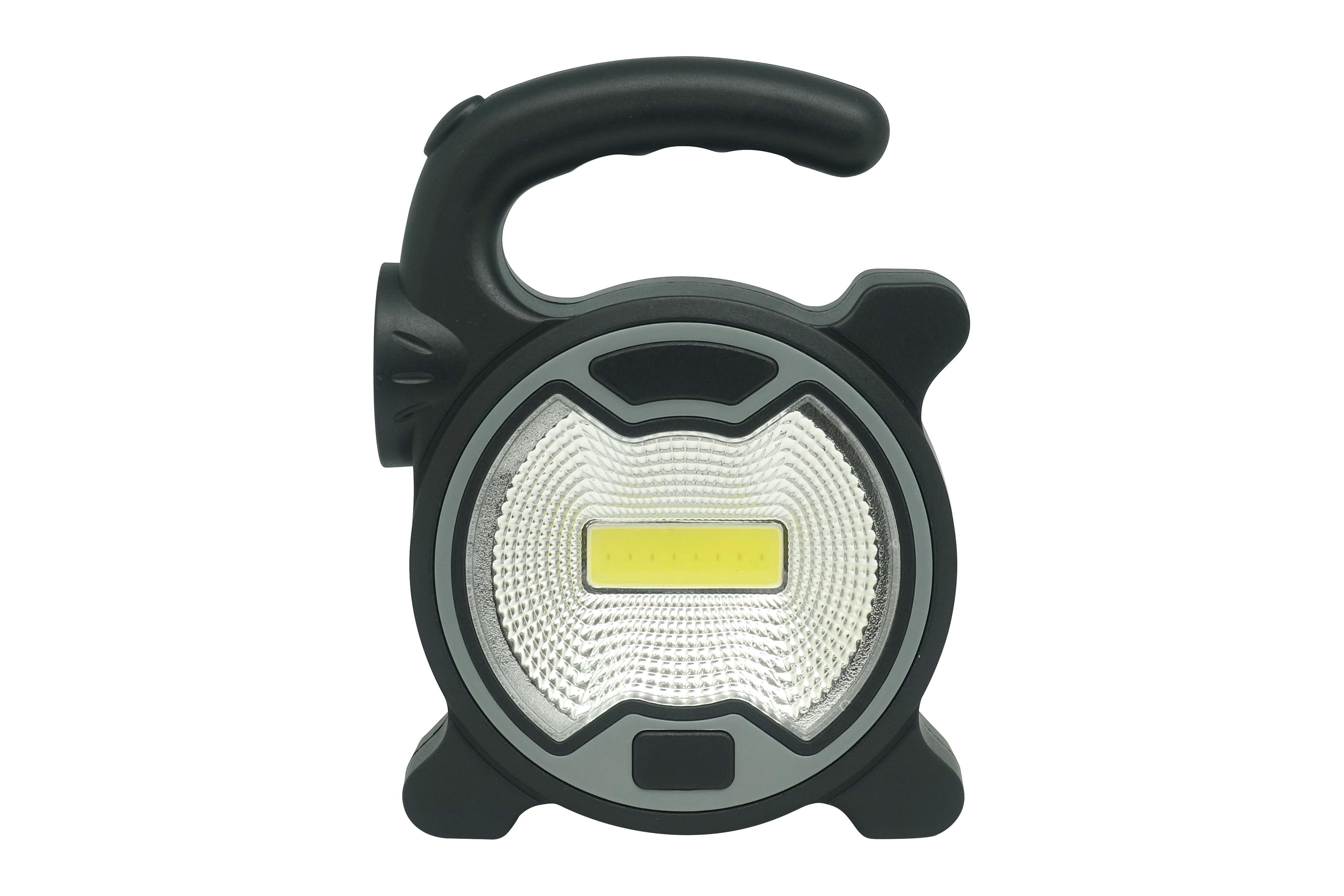 Linterna hand light Negro front