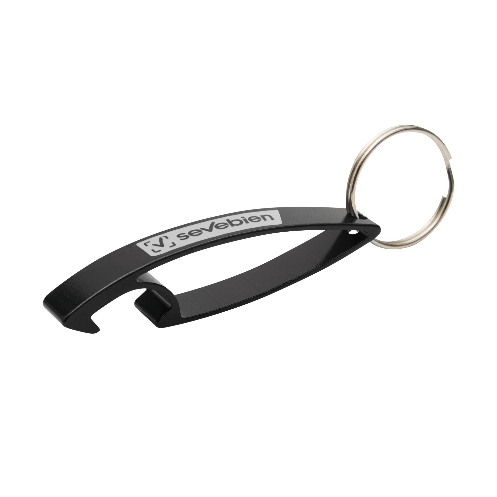 Llavero destapador shark Negro front