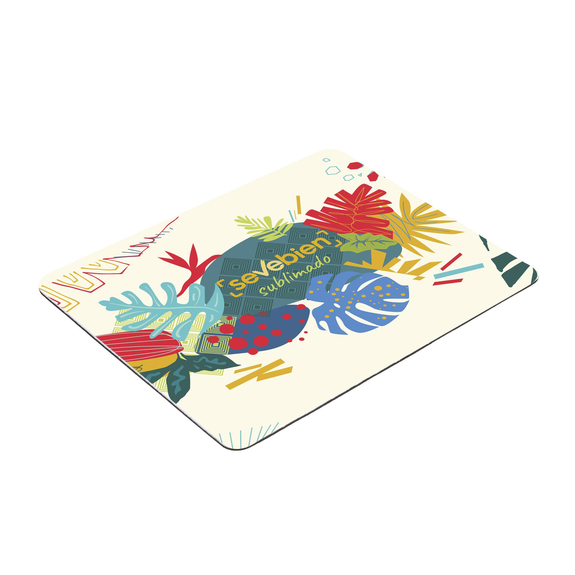 Mouse pad sublimable padi Blanco front