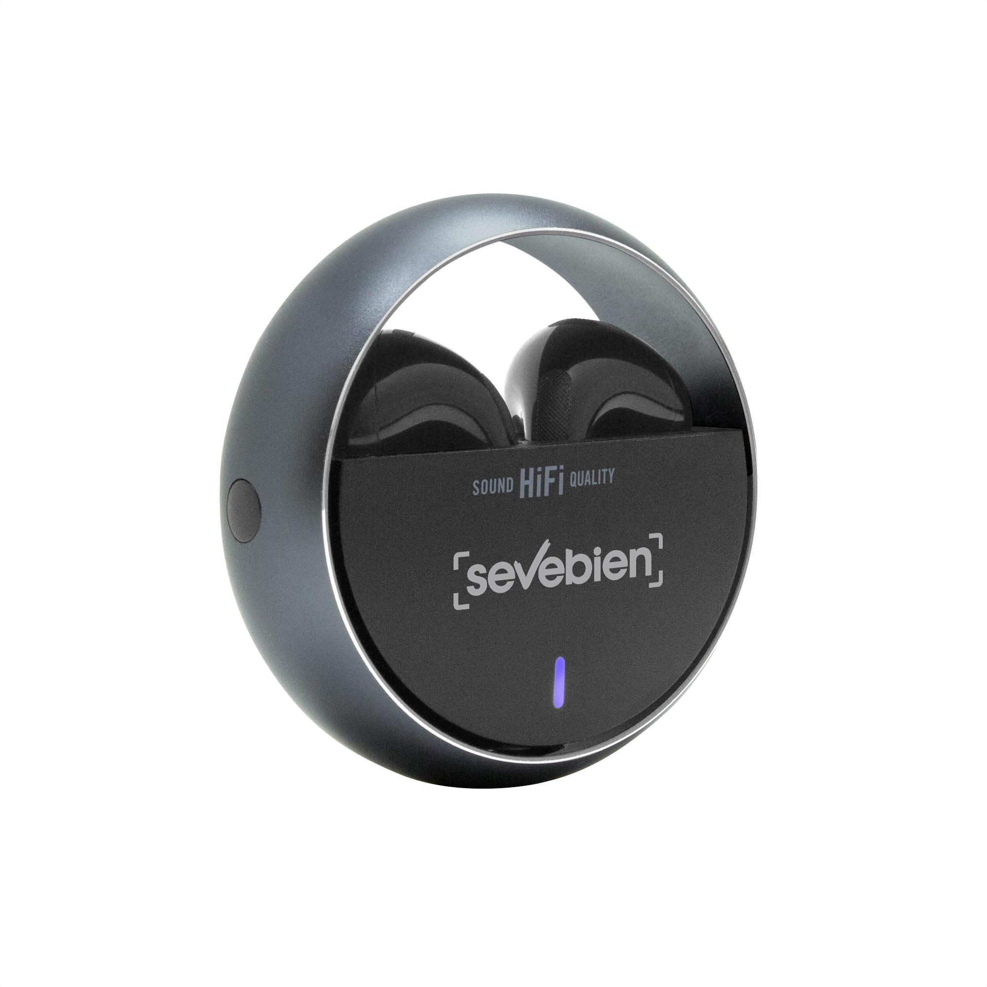 Audífonos bluetooth moji Negro front