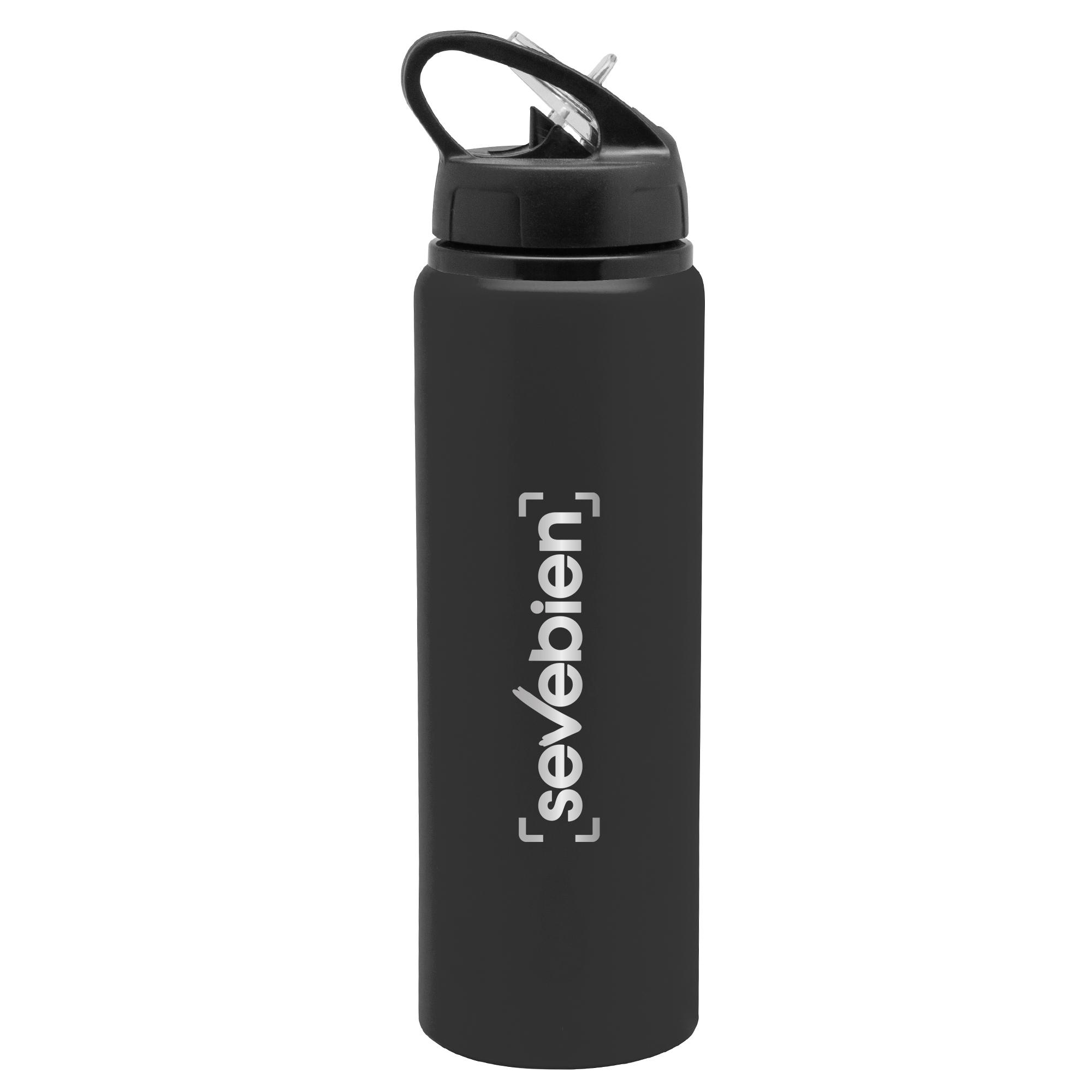Botella drinker Negro front
