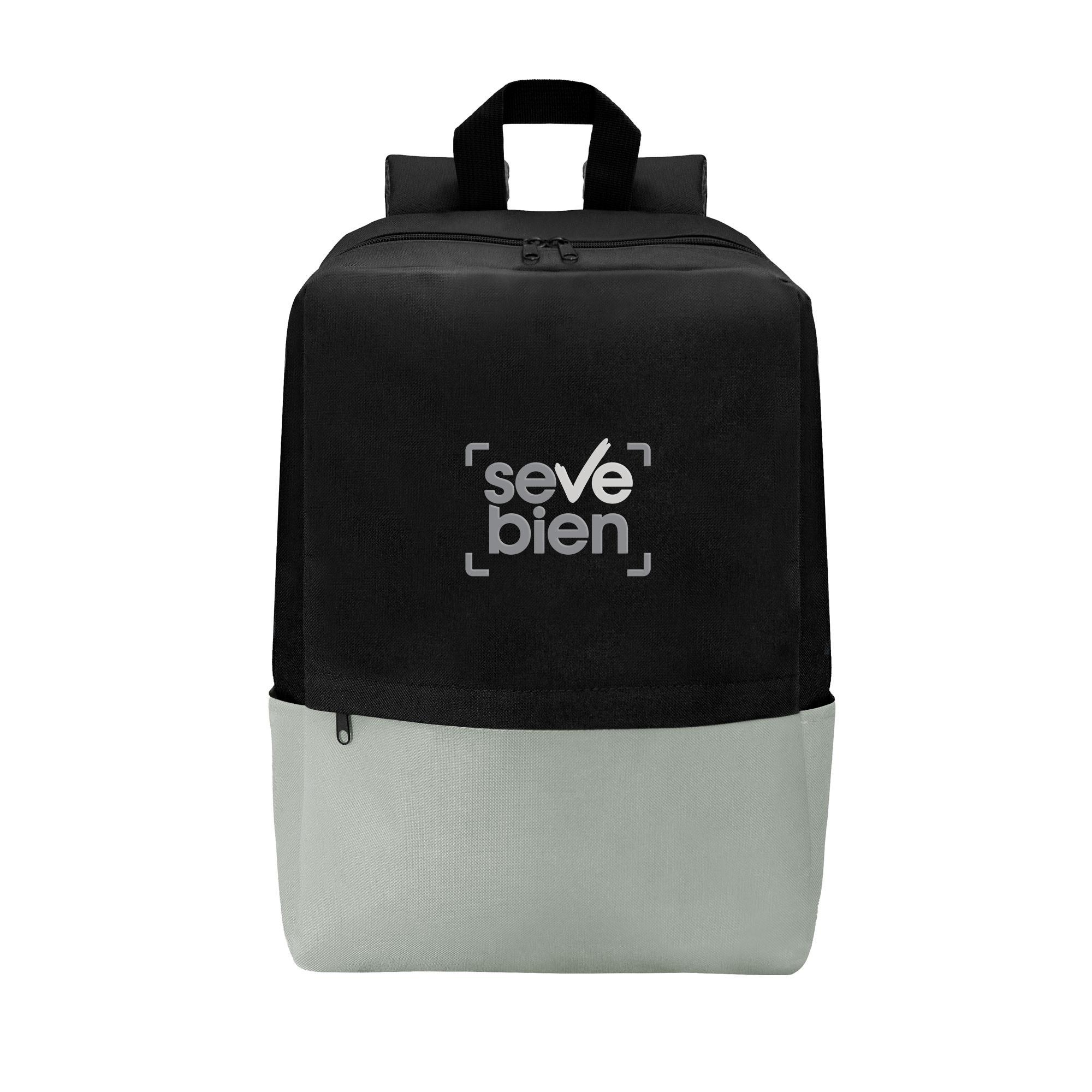Morral meridian GRIS Y NEGRO front