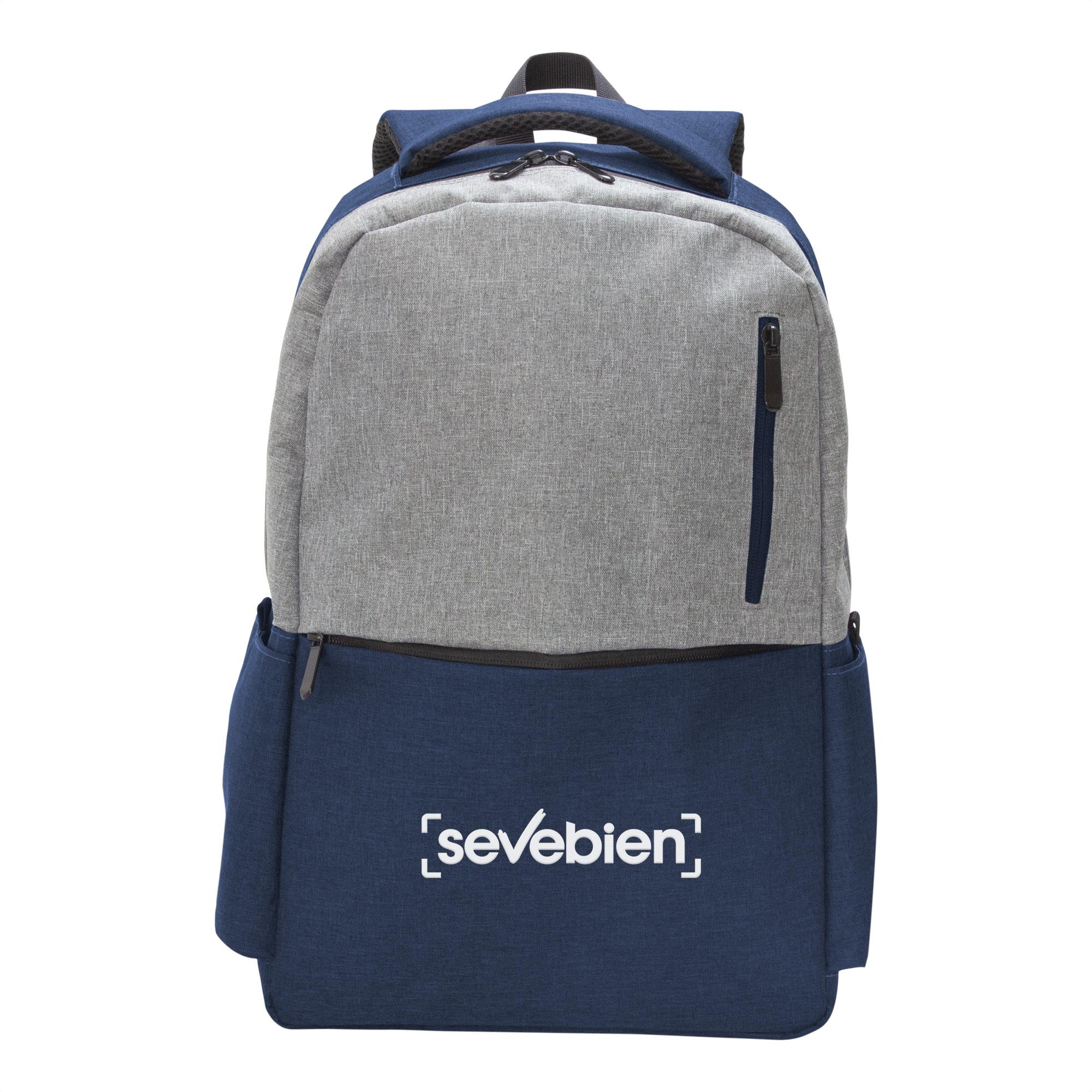 Morral horizon GRIS Y AZUL front