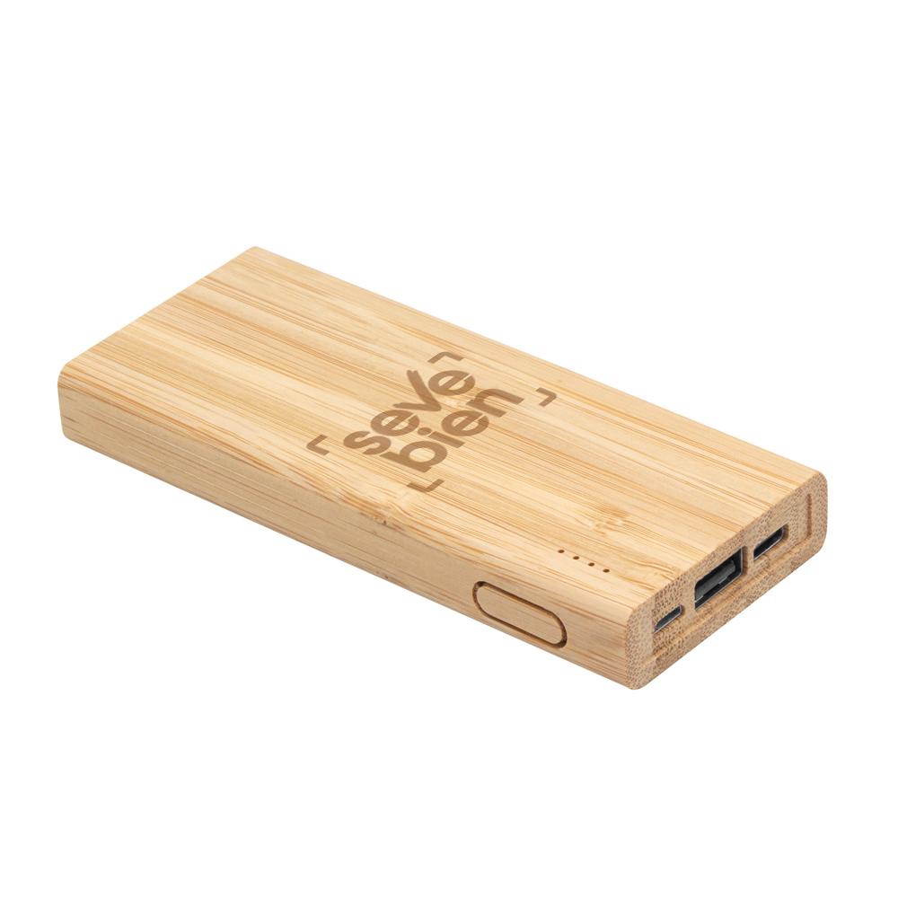 Power bank bambpower Madera front