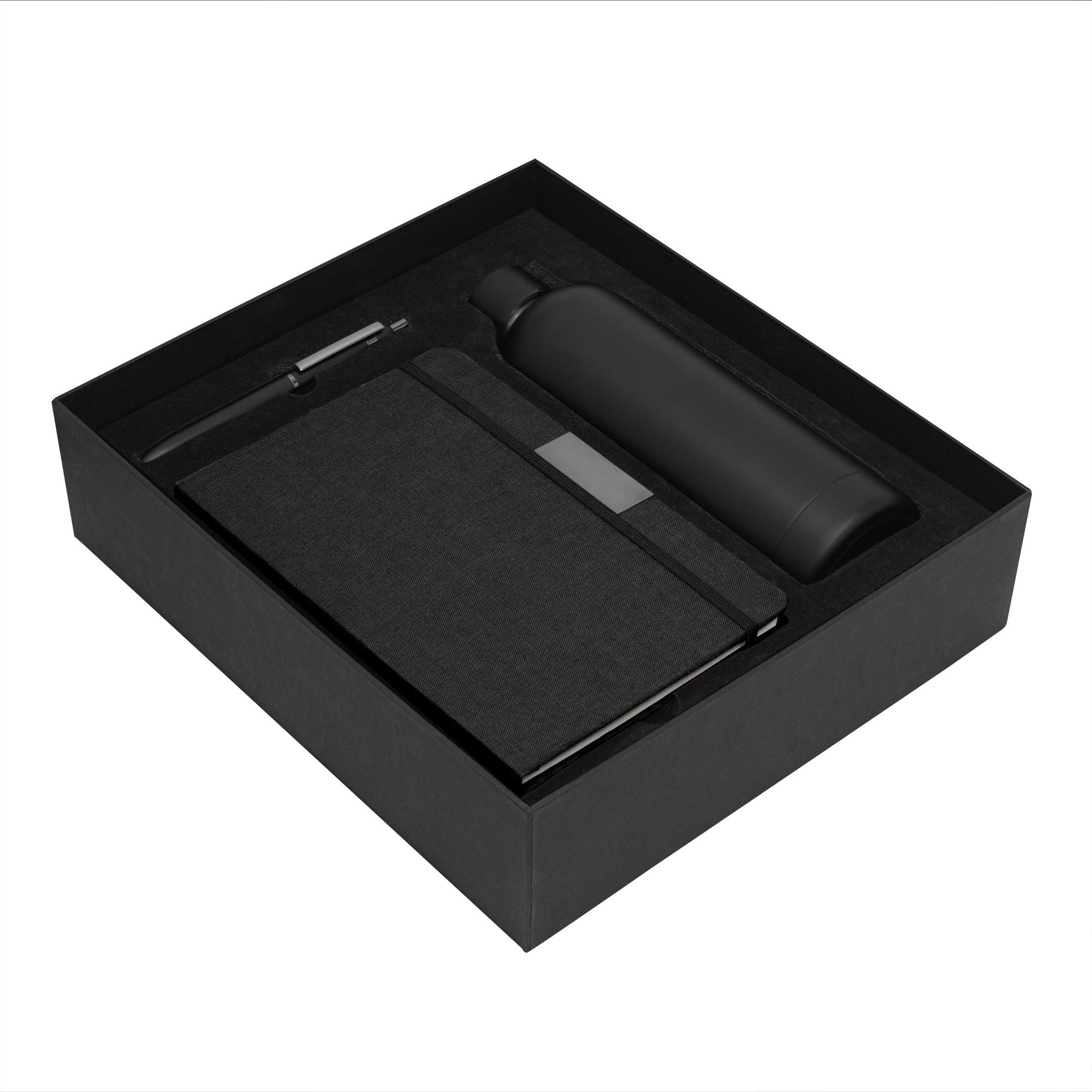 Set ejecutivo dark box Negro front