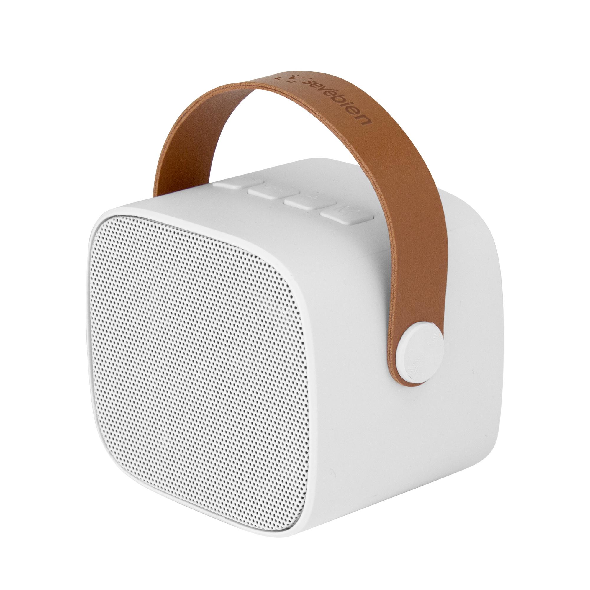 Parlante bluetooth elvis Blanco front