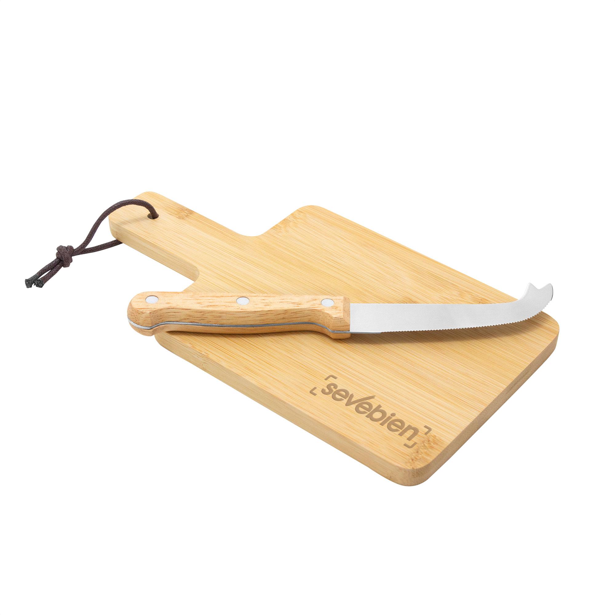 Tabla para quesos bambchis Madera front