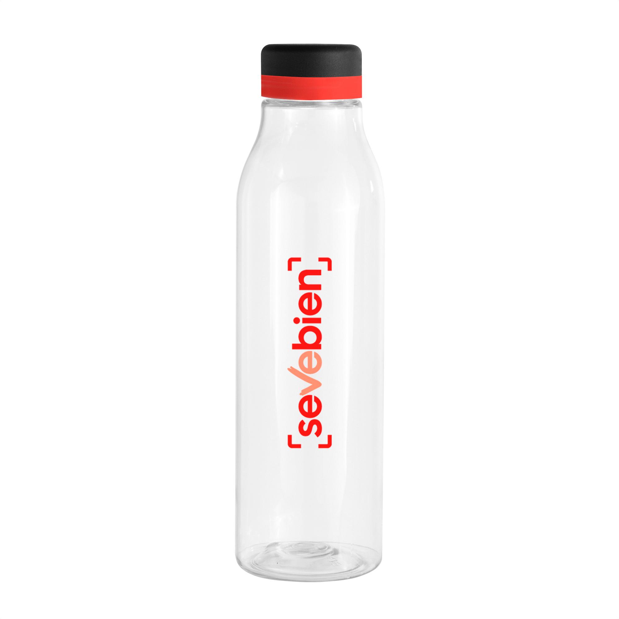 Botella andina black Rojo front
