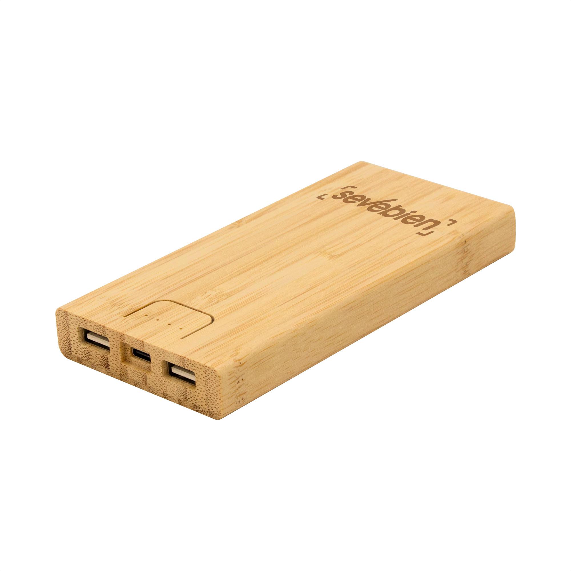 Power bank bambpower 2 Madera front