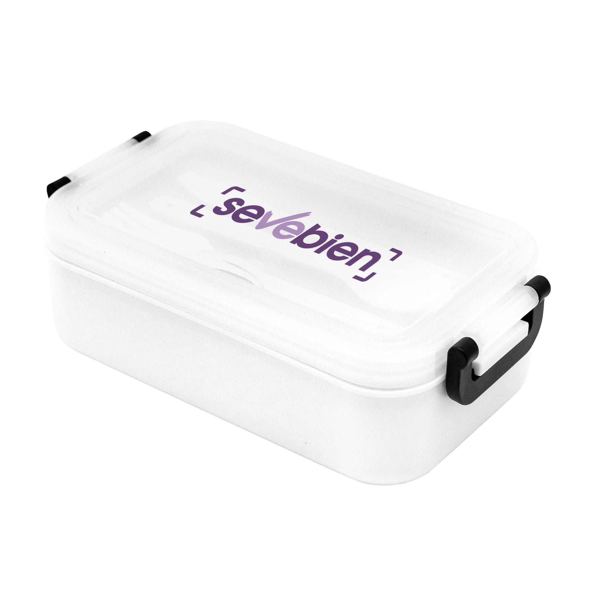 Lonchera checa Blanco front